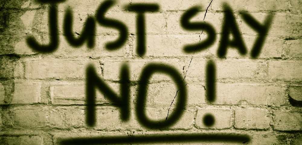 just say NO