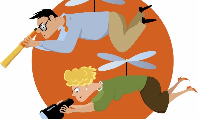 Helicopter parent