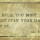 letting go of your child